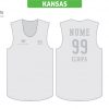 Echipament baschet personalizat - tricouri / maieuri Kansas